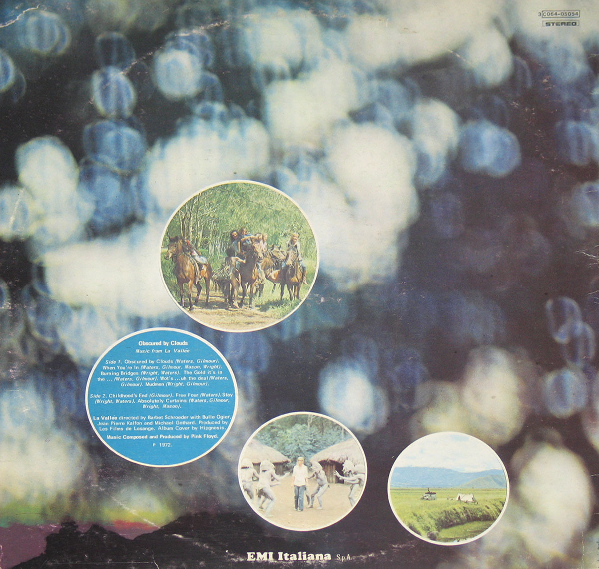 High Resolution Photo #2 PINK FLOYD Obscured Clouds Italy 